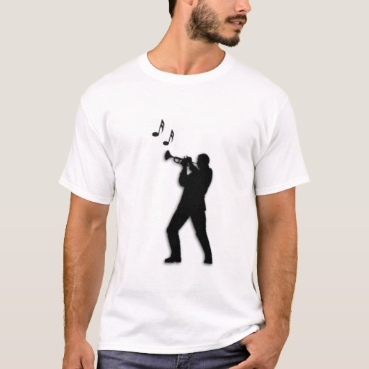 トランペット奏者 Tシャツ (正面)