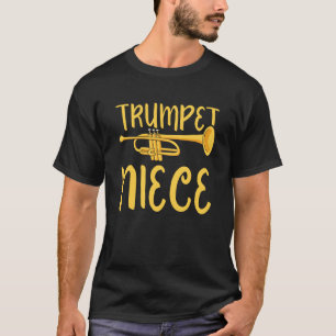 トランペット姪楽器トランペーターミュージシャン選手 Tシャツ