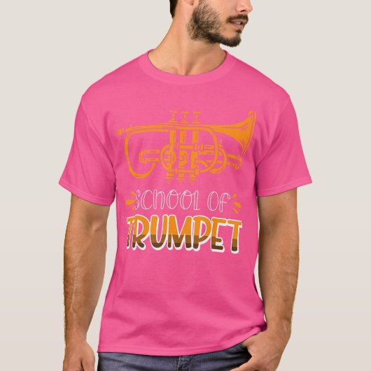 トランペット学校 Tシャツ (正面)