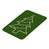 トランペット文字クリスマス マグネット (左側)