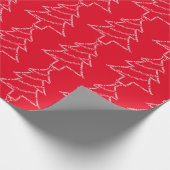 トランペット文字クリスマス ラッピングペーパー (角)