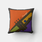 トランペット枕 クッション (裏面)