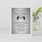 トランペット氏とトランペット氏はシルバー白黒を育てる 招待状 (スタンド正面)