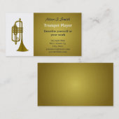 トランペット漫画の名刺 名刺 (正面/裏面)