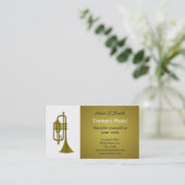 トランペット漫画の名刺 名刺 (スタンド正面)