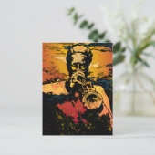 トランペット火 ポストカード (スタンド正面)