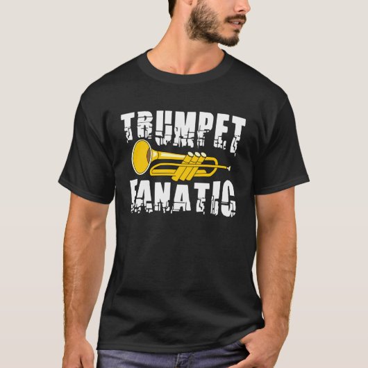 トランペット狂信者 Tシャツ (正面)