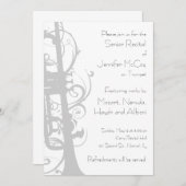 トランペット発表会の招待状 招待状 (正面/裏面)