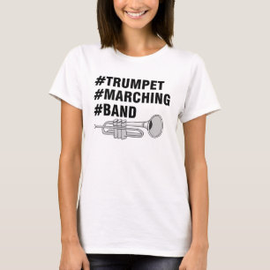 トランペット行進バンド Tシャツ