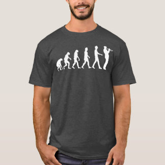 トランペット進化 Tシャツ