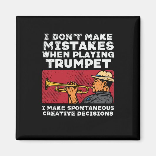 トランペット遊ズ・トランペット マグネット (正面)