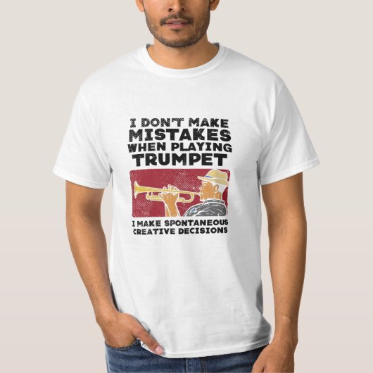 トランペット遊ズ・トランペット Tシャツ (正面)