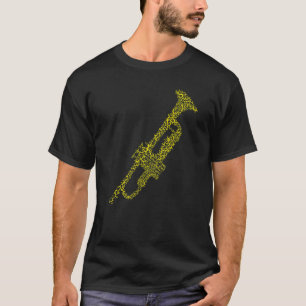 トランペット選手トランペットプレミアム Tシャツ