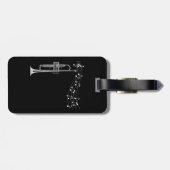 トランペット選手 ラゲッジタグ (裏面横)