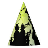 トランペット部グリーンミュージック パーティーハット (正面)