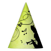 トランペット部グリーンミュージック パーティーハット (左)