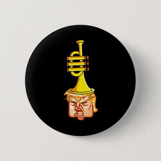 トランペット部3 缶バッジ (正面)