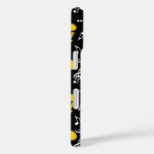 トランペット音楽ノートパターン Case-Mate iPhoneケース (裏面 / 右)