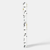 トランペット音楽ノートパターン Case-Mate iPhoneケース (裏面 / 左)