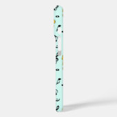 トランペット音楽ノートパターン Case-Mate iPhoneケース (裏面 / 左)