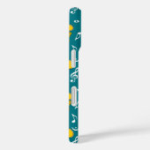 トランペット音楽ノートパターン Case-Mate iPhoneケース (裏面 / 右)