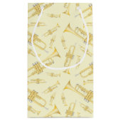 トランペット音楽先生 スモールペーパーバッグ (裏面)