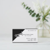 トランペット音楽 名刺 (スタンド正面)