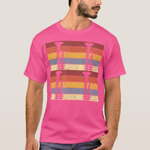 トランペット60S 70Sトランペット用トランペット Tシャツ