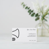 トランペット、ここのあなたの名前、 名刺 (スタンド正面)