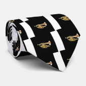 "トランペット"のデザインギフトおよびプロダクト ネクタイ (ロール)