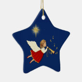 トランペット・エンジェル セラミックオーナメント (右)