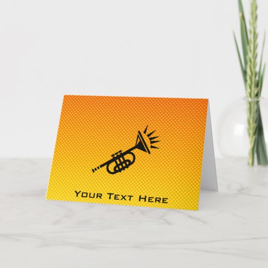トランペット カード (正面)