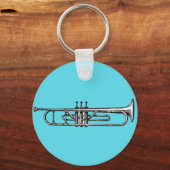 トランペット キーホルダー (正面)
