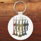 トランペット キーホルダー (正面)