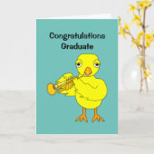 トランペット・シック カード (黄色い花)