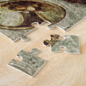 トランペット、シルクハットおよび音符 ジグソーパズル (側面)