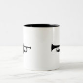 トランペット ツートーンマグカップ (中央)