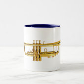 トランペット ツートーンマグカップ (中央)