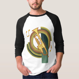 トランペット デコ Tシャツ
