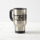 トランペット トラベルマグ (正面左)