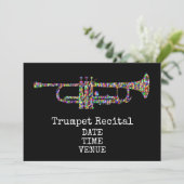 トランペット·ブラス·リサイタル·ジャスタイリッシュズの演奏 招待状 (スタンド正面)