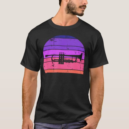 トランペット ブラス Tシャツ (正面)
