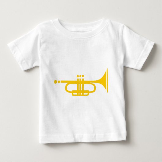トランペット ベビーTシャツ (正面)
