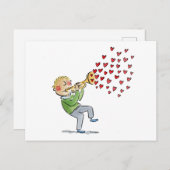 トランペット ポストカード (正面/裏面)