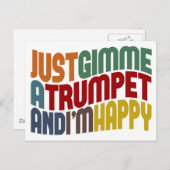 トランペット ポストカード (正面/裏面)