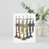 トランペット ポストカード (スタンド正面)