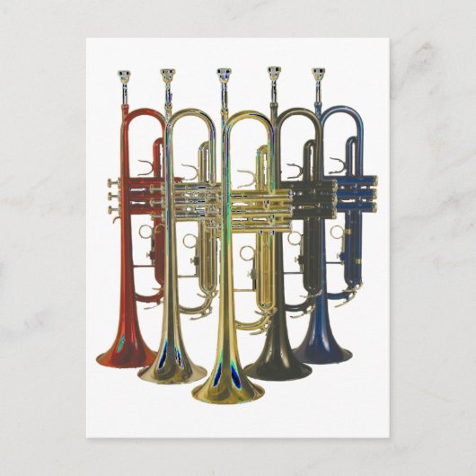 トランペット ポストカード (正面)