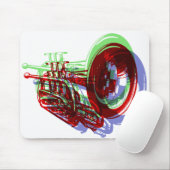 トランペット マウスパッド (マウス)