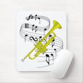 トランペット マウスパッド (マウス)