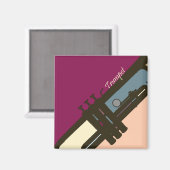 トランペット マグネット (正面/裏面)